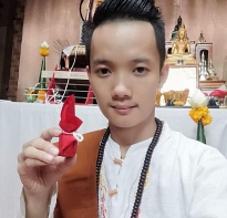 Blessing buddha Prai Sawaat Powder, Ajhan Apichai Decha 