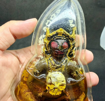 Blessing buddha Phra Ngan Full Bubuk Mayt and Bne Ajhan Tom 