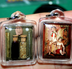 BlessingBuddha.Com Boy Hunter Lusty Lion Small Locket. (Version: Rich Lusty Lingum) by Phra Arjarn O, Phetchabunn